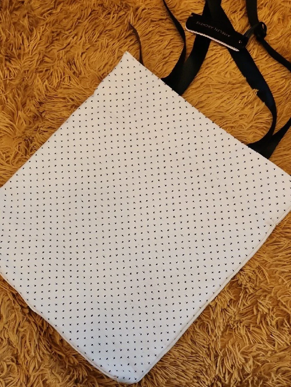 Cream Floral Print Canvas Tote FINAL PRICE